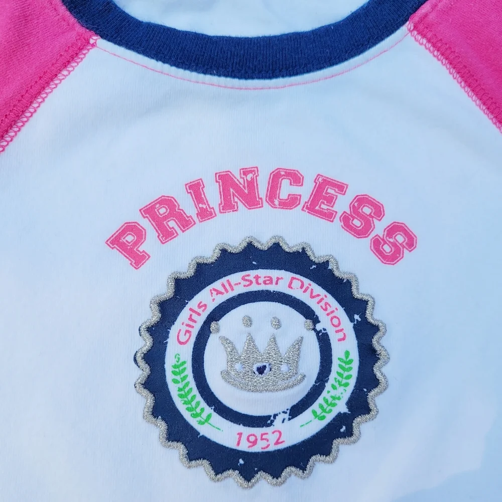 Vintage Y2K Athletic Works princess short t-shirt